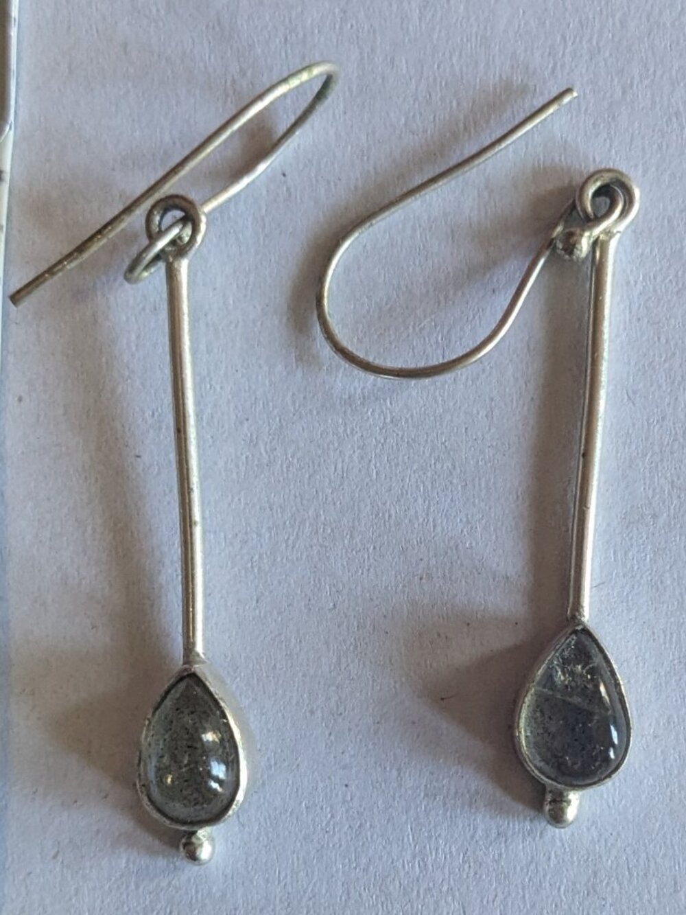 Vintage drop dangle earrings lot of 5 - Picture 2 of 10